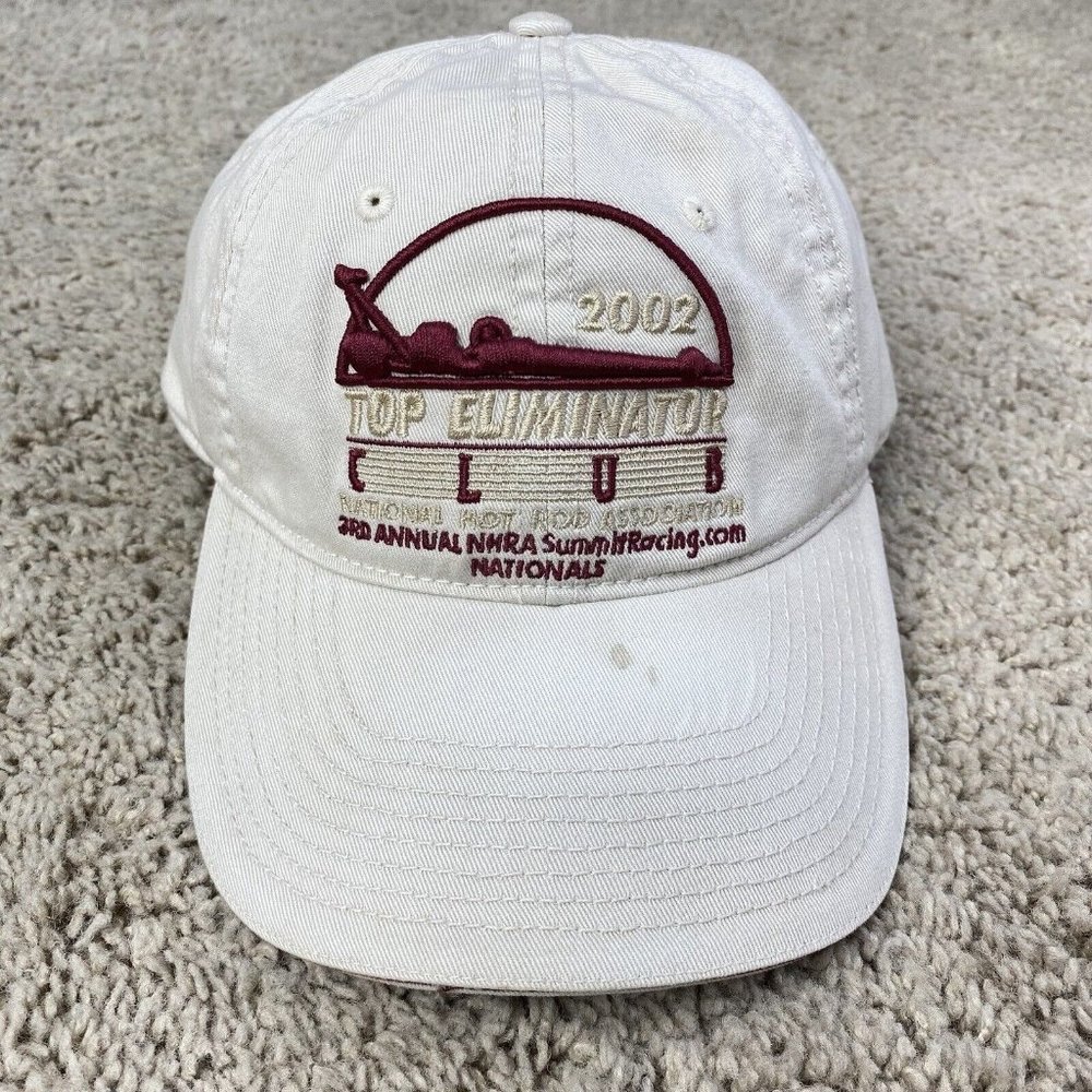 NHRA Top‎ Eliminator Club 2002 Hat Las Vegas 3rd Annual Summit Racing Beige Cap